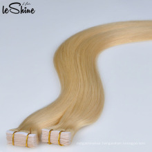 Soft And Silky Cuticle Aligned Human Tape Hair Extensions Remy Double Drawn